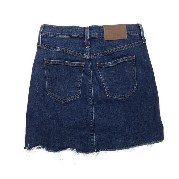 J.Crew Raw Edge Denim Jean Mini Skirt - Picture 4 of 6
